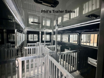 New 2025 Frontier Trailers 6 PEN LOW PRO LIVESTOCK TRAILER Stock / Stock Combo Trailer