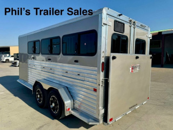 New 2025 Frontier Trailers 6 PEN LOW PRO LIVESTOCK TRAILER Stock / Stock Combo Trailer