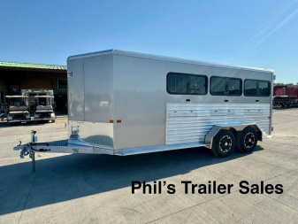 New 2025 Frontier Trailers 6 PEN LOW PRO LIVESTOCK TRAILER Stock / Stock Combo Trailer