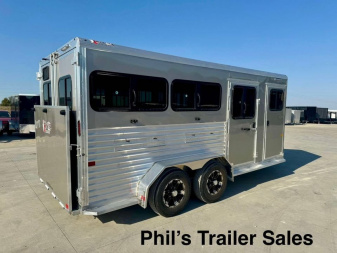 New 2025 Frontier Trailers 6 PEN LOW PRO LIVESTOCK TRAILER Stock / Stock Combo Trailer