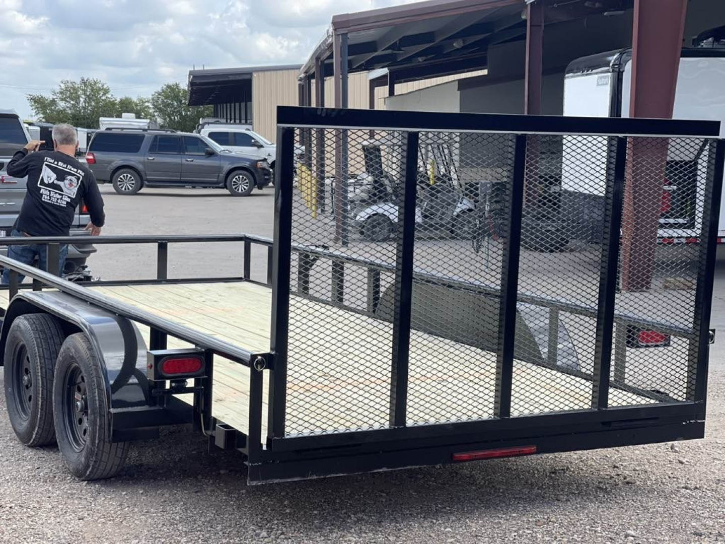 New 2025 Stanley Trailers UTILITY TRAILER 83X14 PIPE TOP WITH REAR GATE BRAKES Utility Trailer