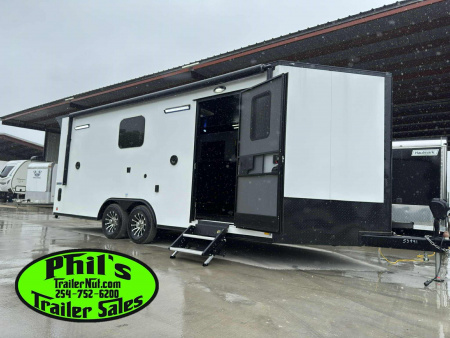 New Continental Cargo 8.5X20 Motorcycle Trailer FULL BATHROOM PACKAGE TOILET & SHOWER Cargo / Enclosed Trailer