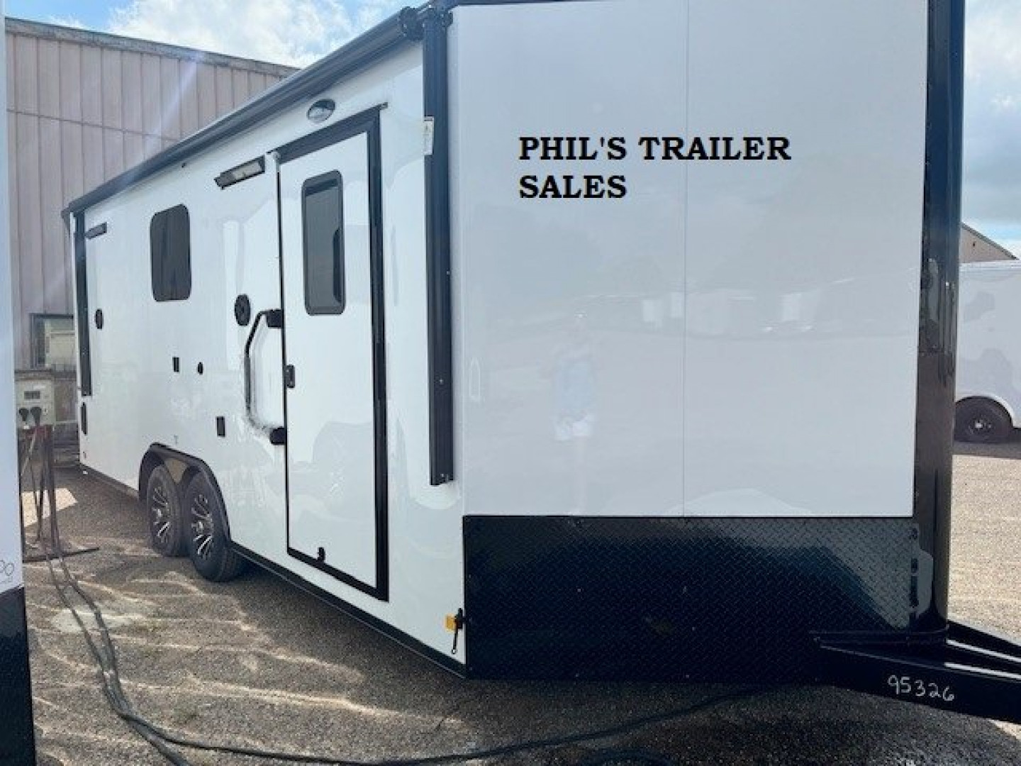 New 2025 Continental Cargo 8.5X20 ENCLOSED TRAILER Motorcycle Trailer FULL BATHROOM PACKAGE TOILET & SHOWER