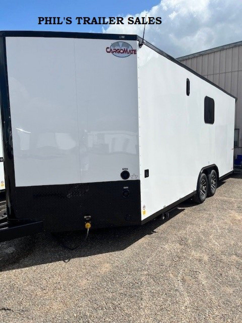 New 2025 Continental Cargo 8.5X20 ENCLOSED TRAILER Motorcycle Trailer FULL BATHROOM PACKAGE TOILET & SHOWER