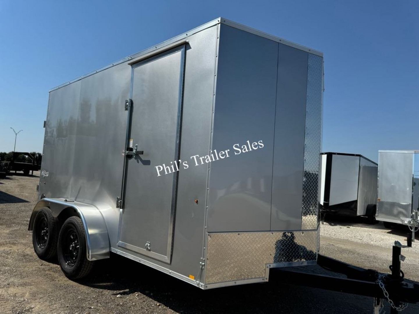 New 2025 Pace American 7x12 SCREWLESS EXTERIOR Cargo / Enclosed Trailer