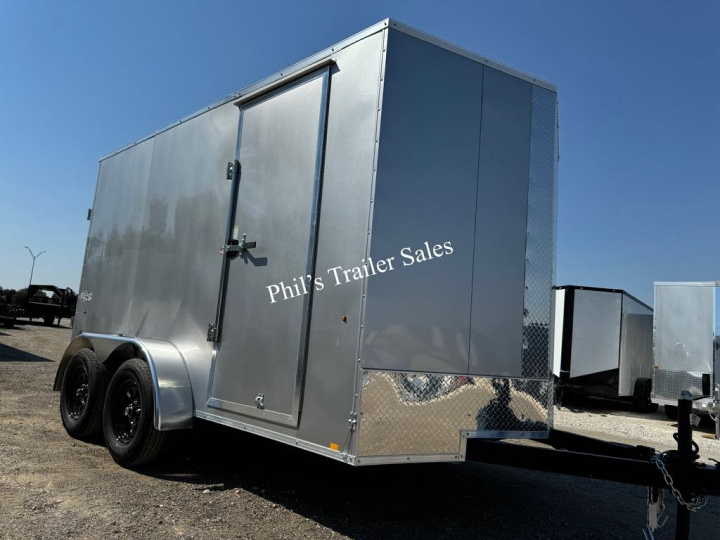 New 2025 Pace American 7x12 SCREWLESS EXTERIOR Cargo / Enclosed Trailer