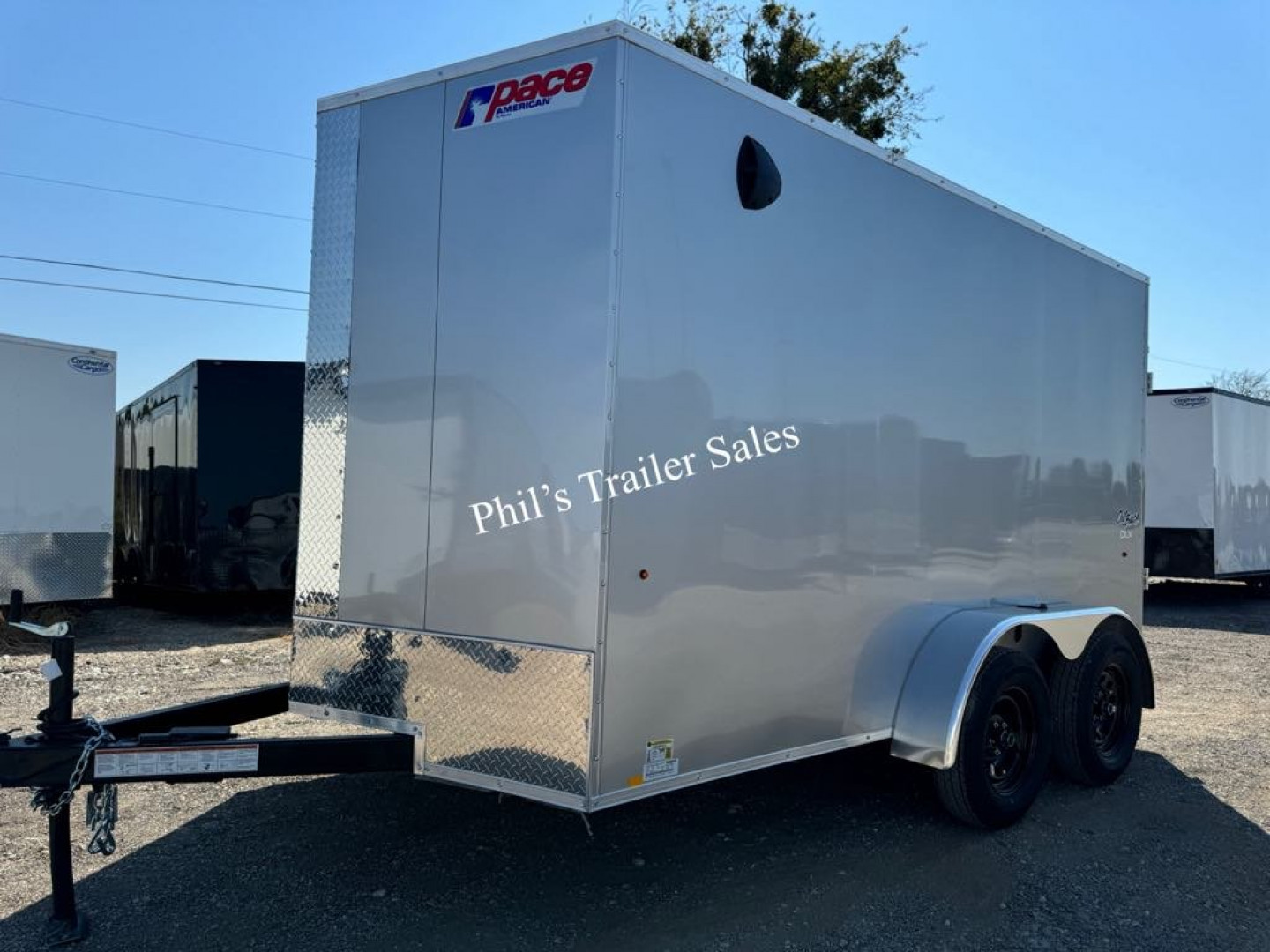 New 2025 Pace American 7x12 SCREWLESS EXTERIOR Cargo / Enclosed Trailer