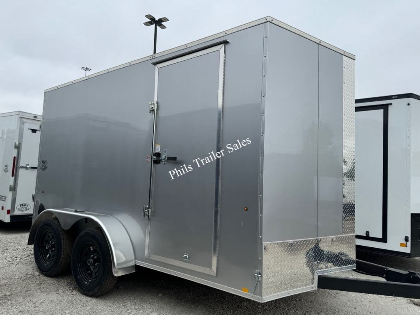 New 2025 Pace American 7x12 SCREWLESS EXTERIOR Cargo / Enclosed Trailer