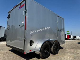 New 2025 Pace American 7x12 SCREWLESS EXTERIOR Cargo / Enclosed Trailer