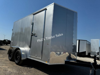 New 2025 Pace American 7x12 SCREWLESS EXTERIOR Cargo / Enclosed Trailer
