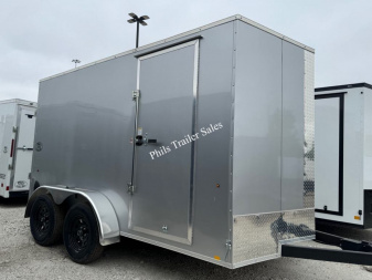 New 2025 Pace American 7x12 SCREWLESS EXTERIOR Cargo / Enclosed Trailer