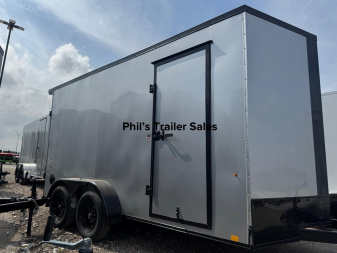 New 2025 Pace American 7X14 EXTRA HEIGHT 6'6'' INTERIOR Cargo / Enclosed Trailer SCREWLESS EXTERIOR