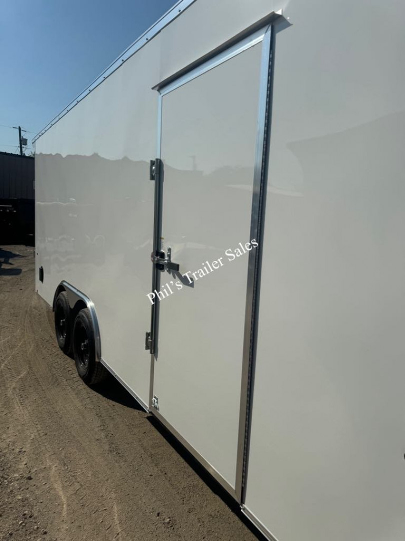 New Pace American 8.5X20 Cargo / Enclosed Trailer ESCAPE DOOR / REAR WING / SCREWLESS EXTERIOR