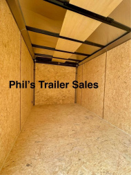 New 2025 Pace American 7X16 6'6'' INTERIOR Cargo / Enclosed Trailer SCREWLESS EXTERIOR