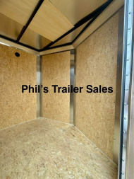 New 2025 Pace American 7X16 6'6'' INTERIOR Cargo / Enclosed Trailer SCREWLESS EXTERIOR