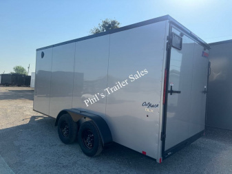 New 2025 Pace American 7X16 6'6'' INTERIOR Cargo / Enclosed Trailer SCREWLESS EXTERIOR