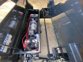 New 2025 IRON BULL 20' ROLL OFF DUMP TRAILERS WITH 3 BINS Dump Trailer