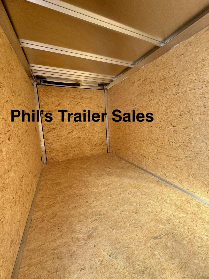 New 2025 E-Z Hauler 6X12 TANDEM AXLE ALL ALUMINUM Cargo / Enclosed Trailer