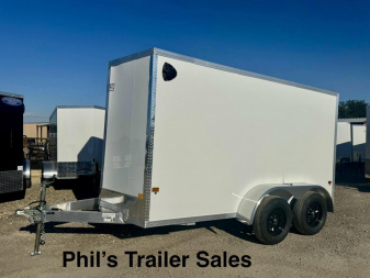 New 2025 E-Z Hauler 6X12 TANDEM AXLE ALL ALUMINUM Cargo / Enclosed Trailer