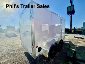 New 2025 E-Z Hauler 6X12 TANDEM AXLE ALL ALUMINUM Cargo / Enclosed Trailer