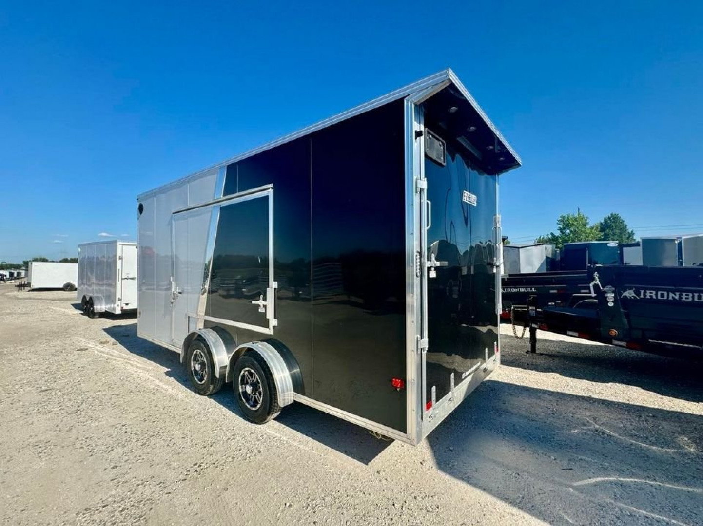 New 2024 E-Z Hauler 7.5X18 UPGRADED 5200LB TORSION AXLES ESCAPE