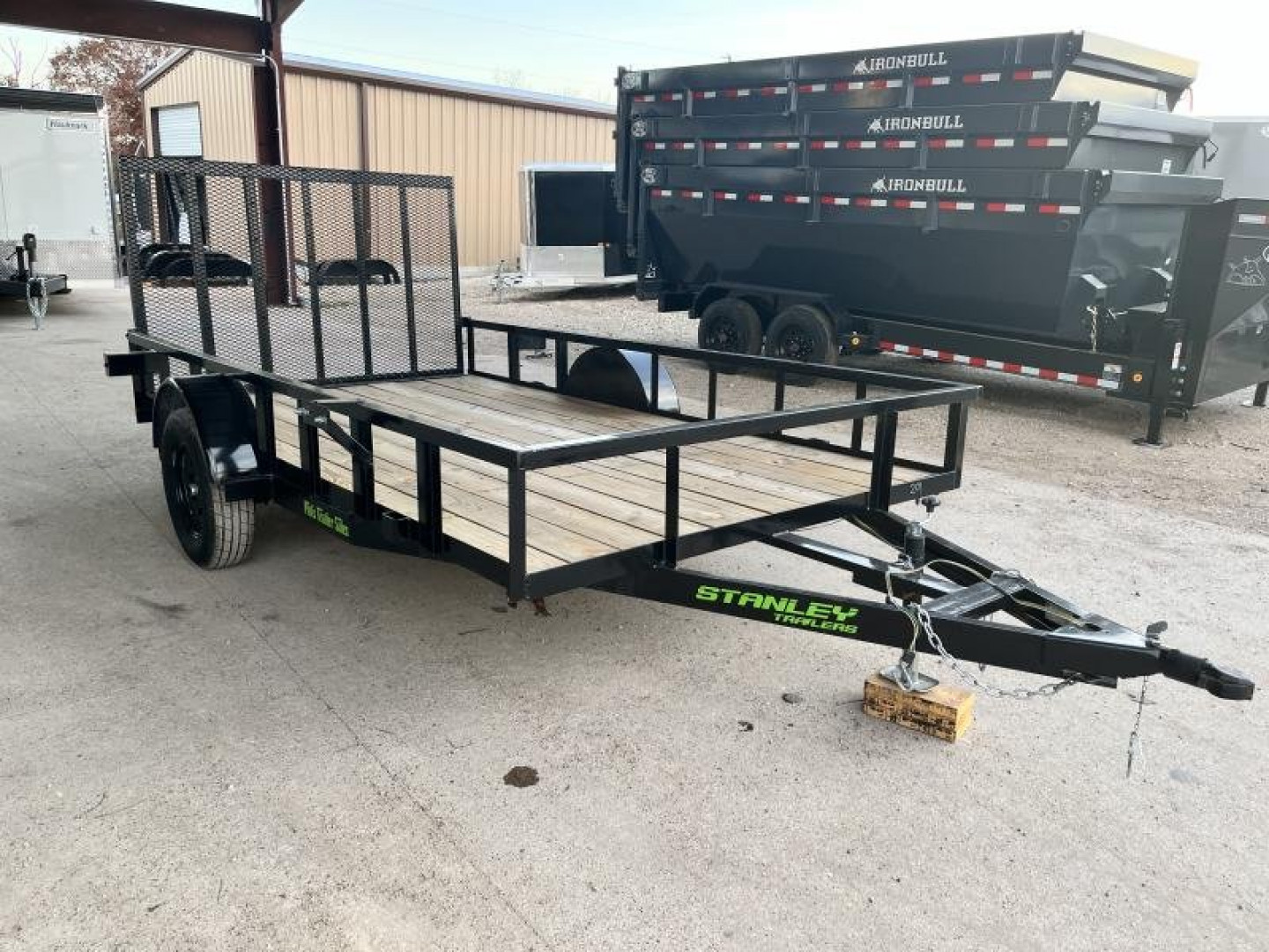 New 2025 STANLEY TRAILERS UTILITY TRAILER 77X14 WITH GATE Utility Trailer