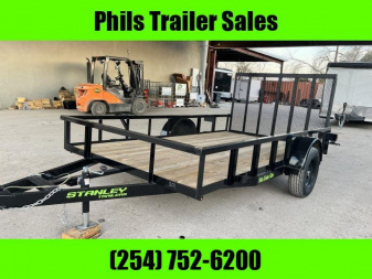 New 2025 STANLEY TRAILERS UTILITY TRAILER 77X14 WITH GATE Utility Trailer