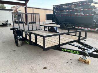 New 2025 STANLEY TRAILERS UTILITY TRAILER 77X14 WITH GATE Utility Trailer