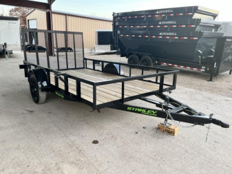 New 2025 STANLEY TRAILERS UTILITY TRAILER 77X14 WITH GATE Utility Trailer