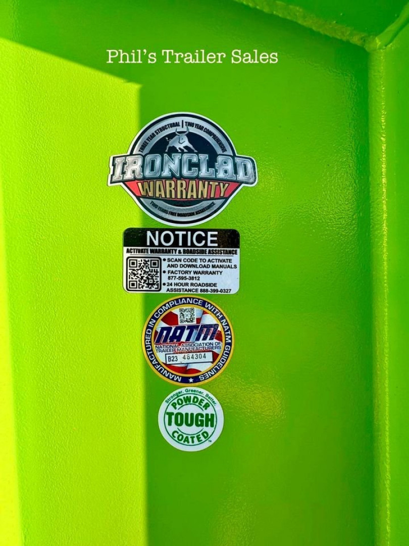 New 2026 Iron Bull 83X16 GOOSENECK SCISSOR LIFT 24'' SIDES Dump Trailer