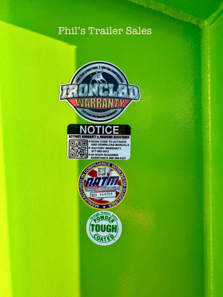 New 2026 Iron Bull 83X16 GOOSENECK SCISSOR LIFT 24'' SIDES Dump Trailer