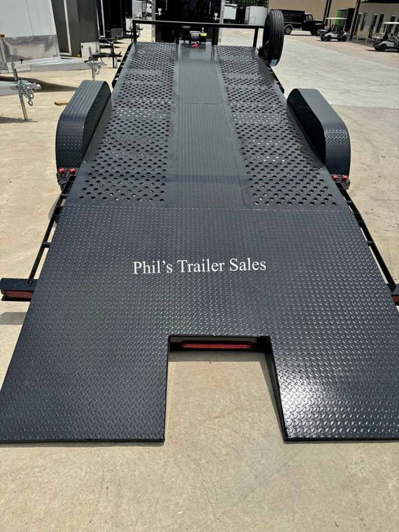 New 2024 OTHER 83X20 Car Hauler W/ WINCH POWER TILT 14K TRAILER