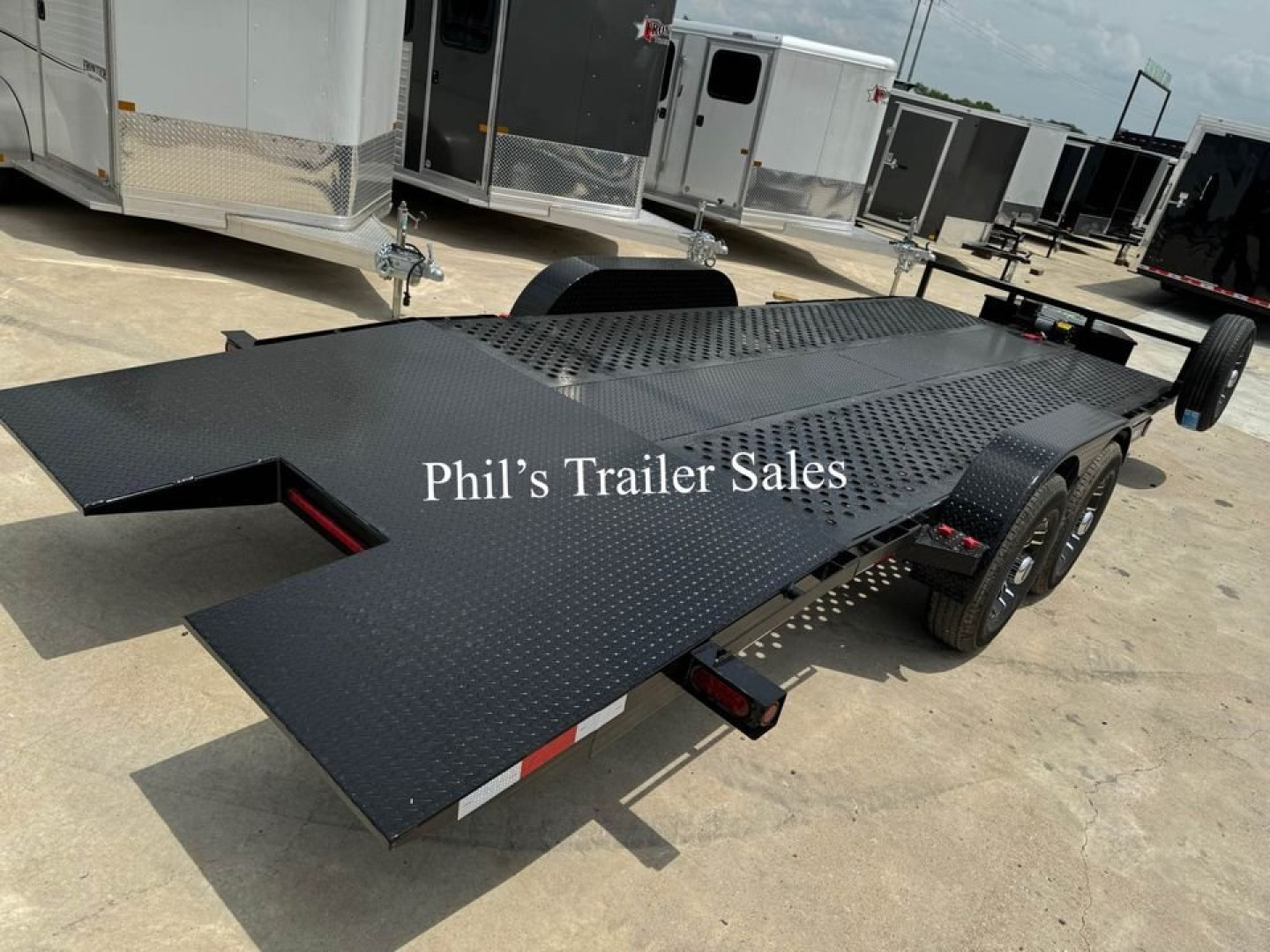 New 2024 OTHER 83X20 Car Hauler W/ WINCH POWER TILT 14K TRAILER
