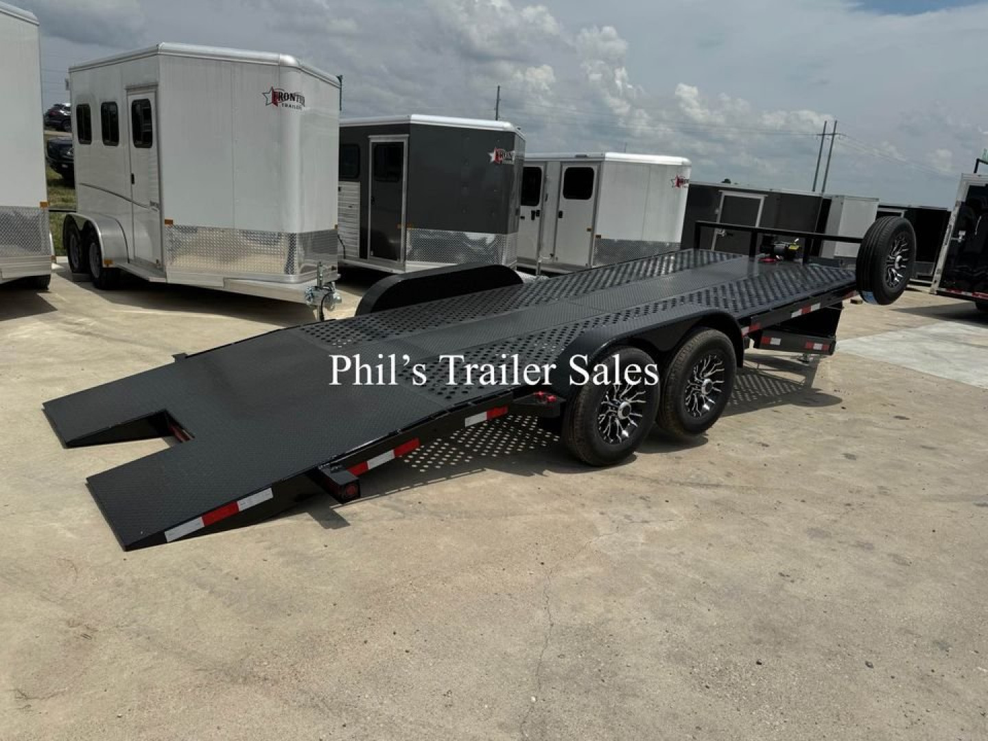 New 2024 OTHER 83X20 Tilt Trailer W/ WINCH POWER TILT 14K TRAILER