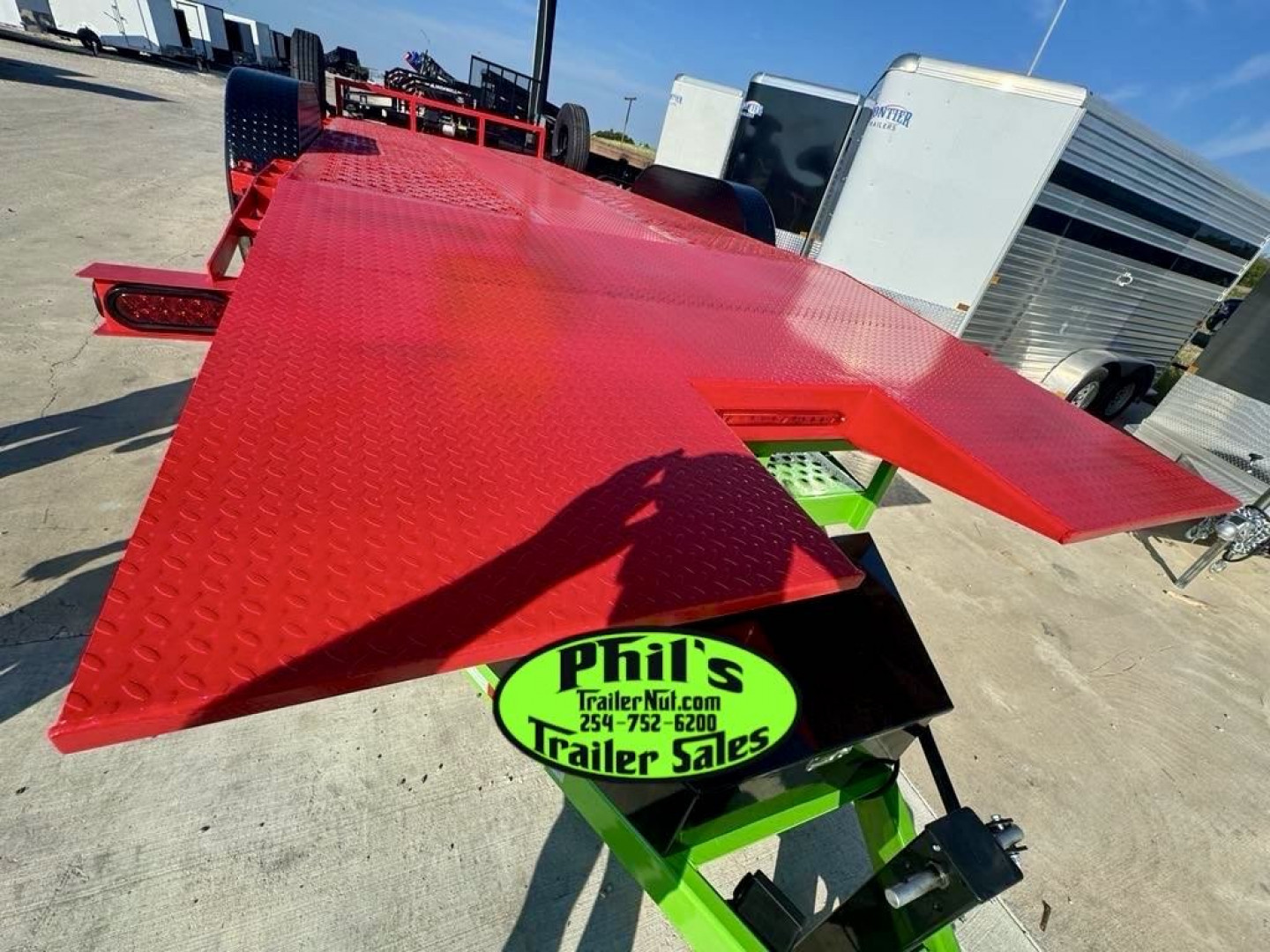 New 2024 OTHER 83X20 Tilt Trailer W/ WINCH POWER TILT 14K TRAILER