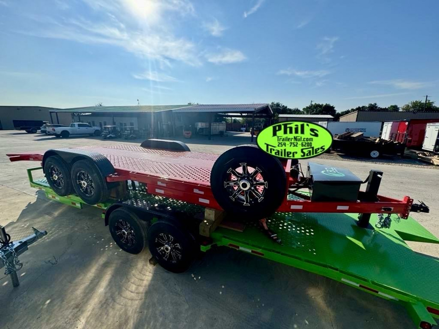 New 2024 OTHER 83X20 Tilt Trailer W/ WINCH POWER TILT 14K TRAILER