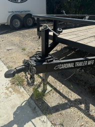 Used 2022 USED Cardinal 82X18 TANDEM 6K AXLES PIPETOP UTILITY Utility Trailer RENT TO OWN FOR ONLY $540 DOWN!