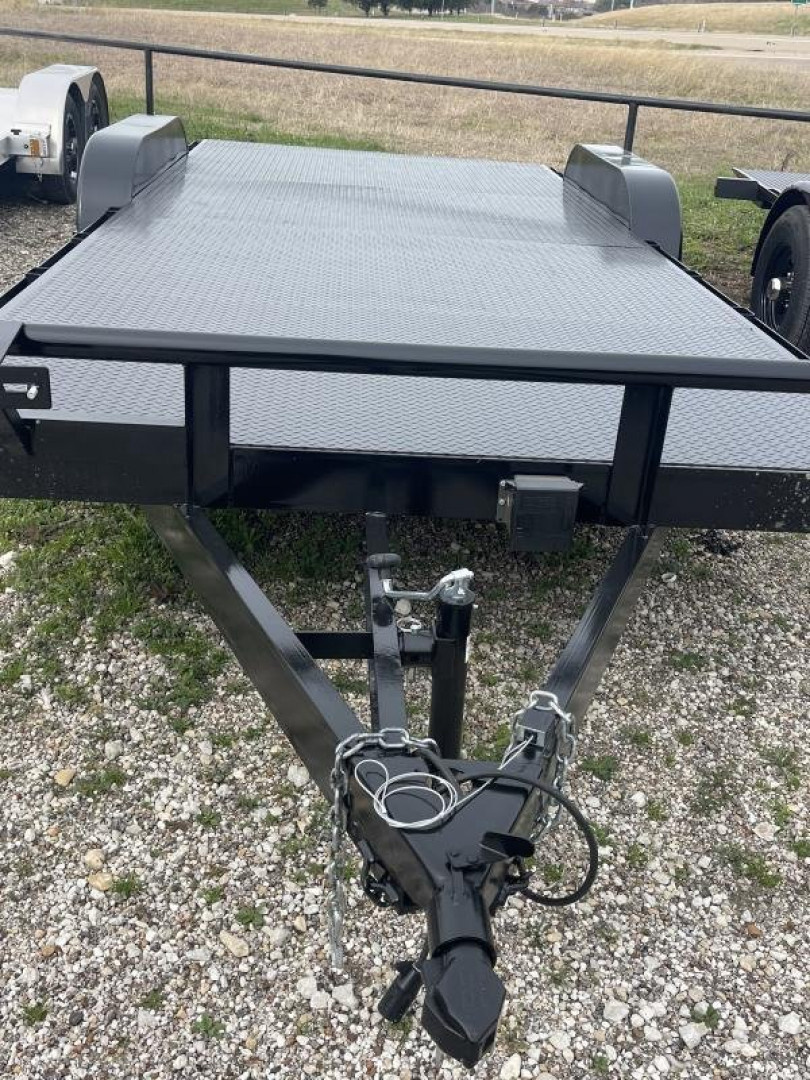 New 2025 Stanley Trailers NEW 18' OPEN CAR HAULER TRAILER UTILITY TRAILER STEEL DECK Equipment Trailer