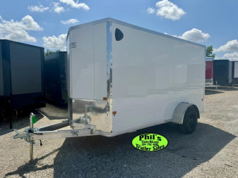 New 2026 E-Z Hauler 6X12 Cargo / Enclosed Trailer ALUMINUM CARGO TRAILER