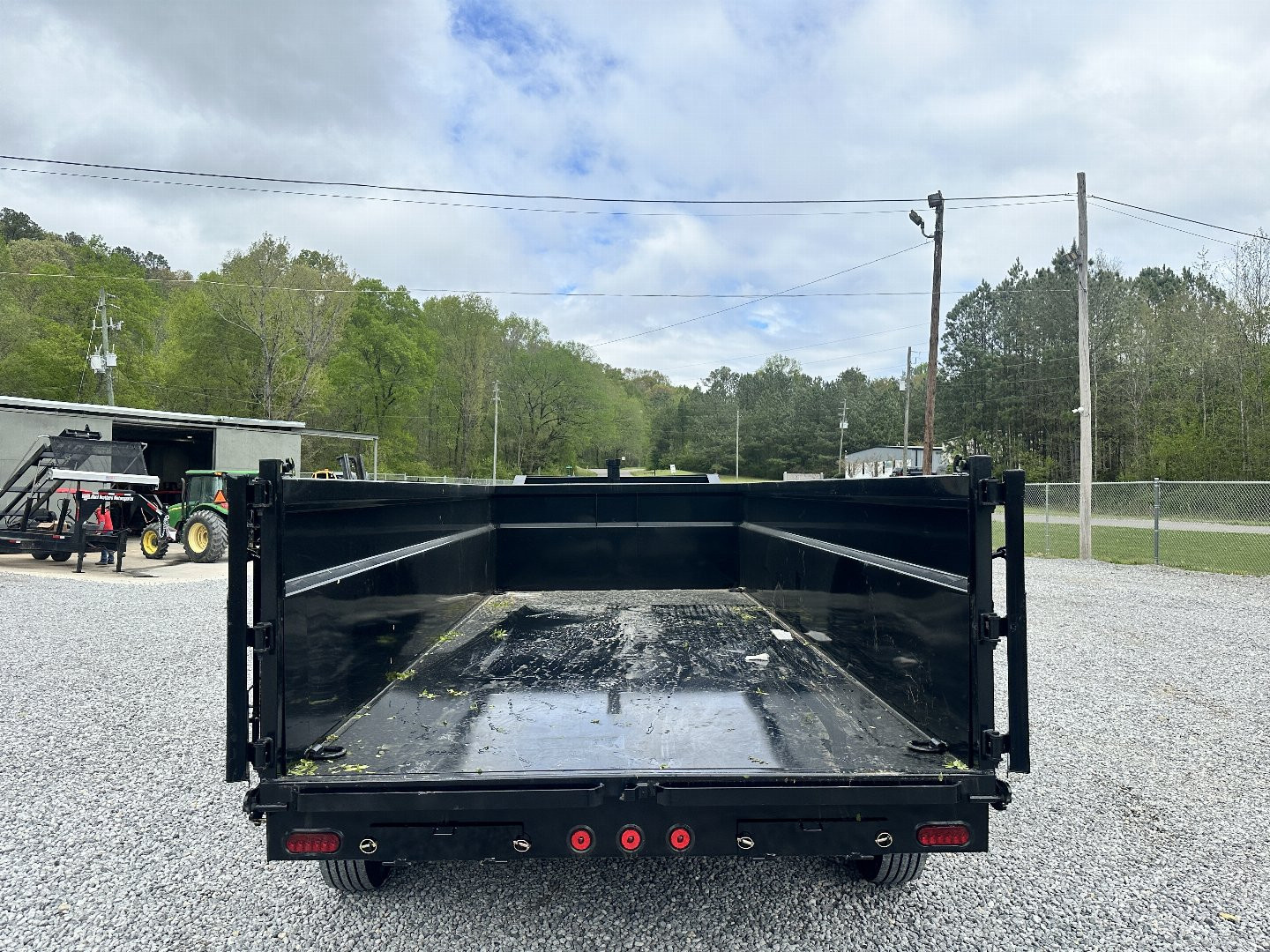 New Iron Bull Dump Trailer 83X16 10K AXLES DUMP TELESCOPIC LIFT GOOSENECK