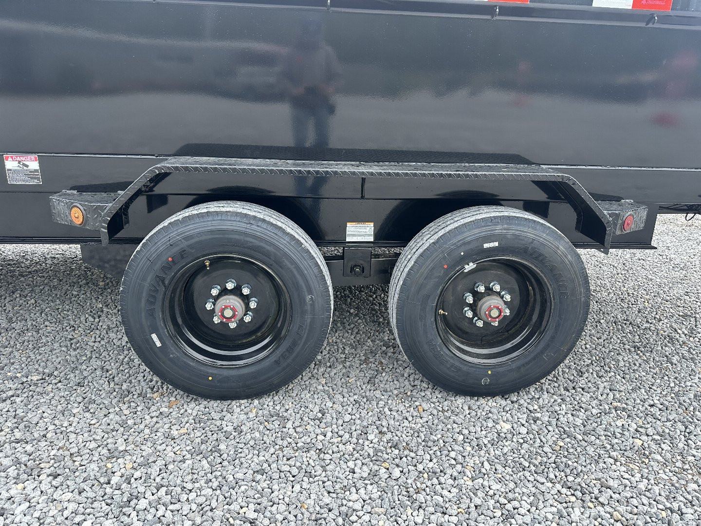 New Iron Bull Dump Trailer 83X16 10K AXLES DUMP TELESCOPIC LIFT GOOSENECK