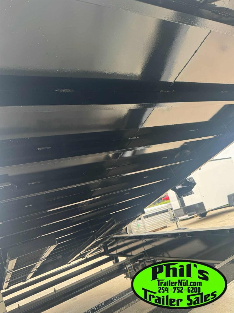 New Iron Bull Dump Trailer 83X16 10K AXLES DUMP TELESCOPIC LIFT GOOSENECK