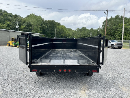 New Iron Bull Dump Trailer 83X16 10K AXLES DUMP TELESCOPIC LIFT GOOSENECK