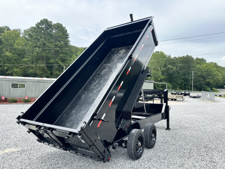 New Iron Bull Dump Trailer 83X16 10K AXLES DUMP TELESCOPIC LIFT GOOSENECK
