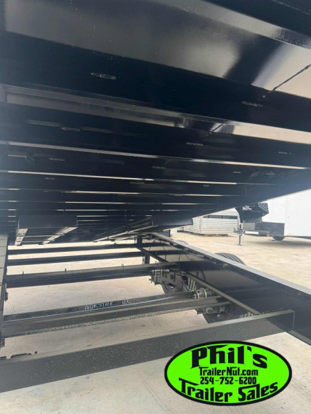 New Iron Bull Dump Trailer 83X16 10K AXLES DUMP TELESCOPIC LIFT GOOSENECK