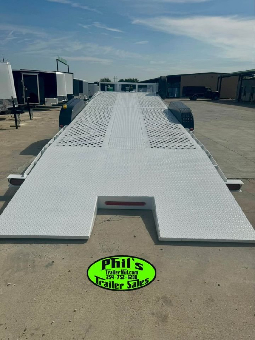 New 2024 83X20 Equipment Trailer W/ WINCH POWER TILT 14K TRAILER