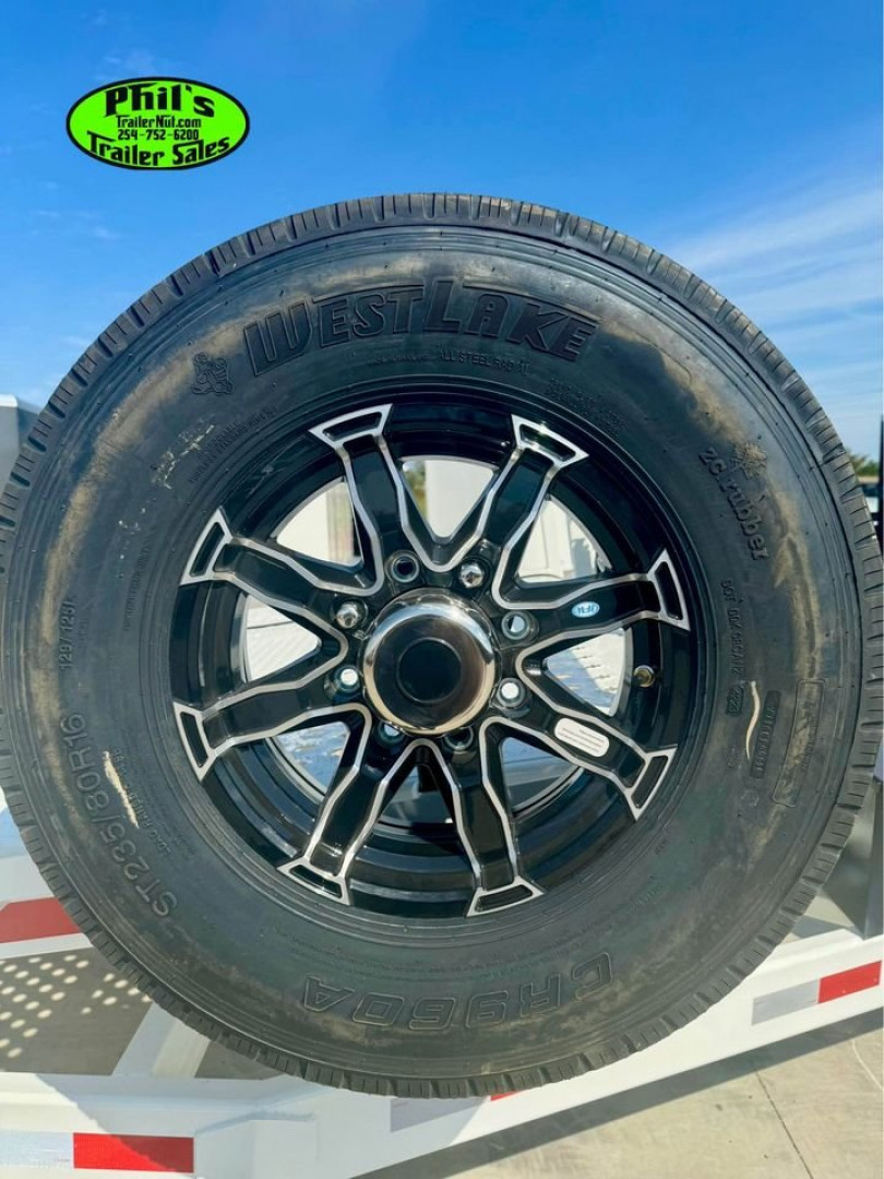 New 2024 83X20 Equipment Trailer W/ WINCH POWER TILT 14K TRAILER