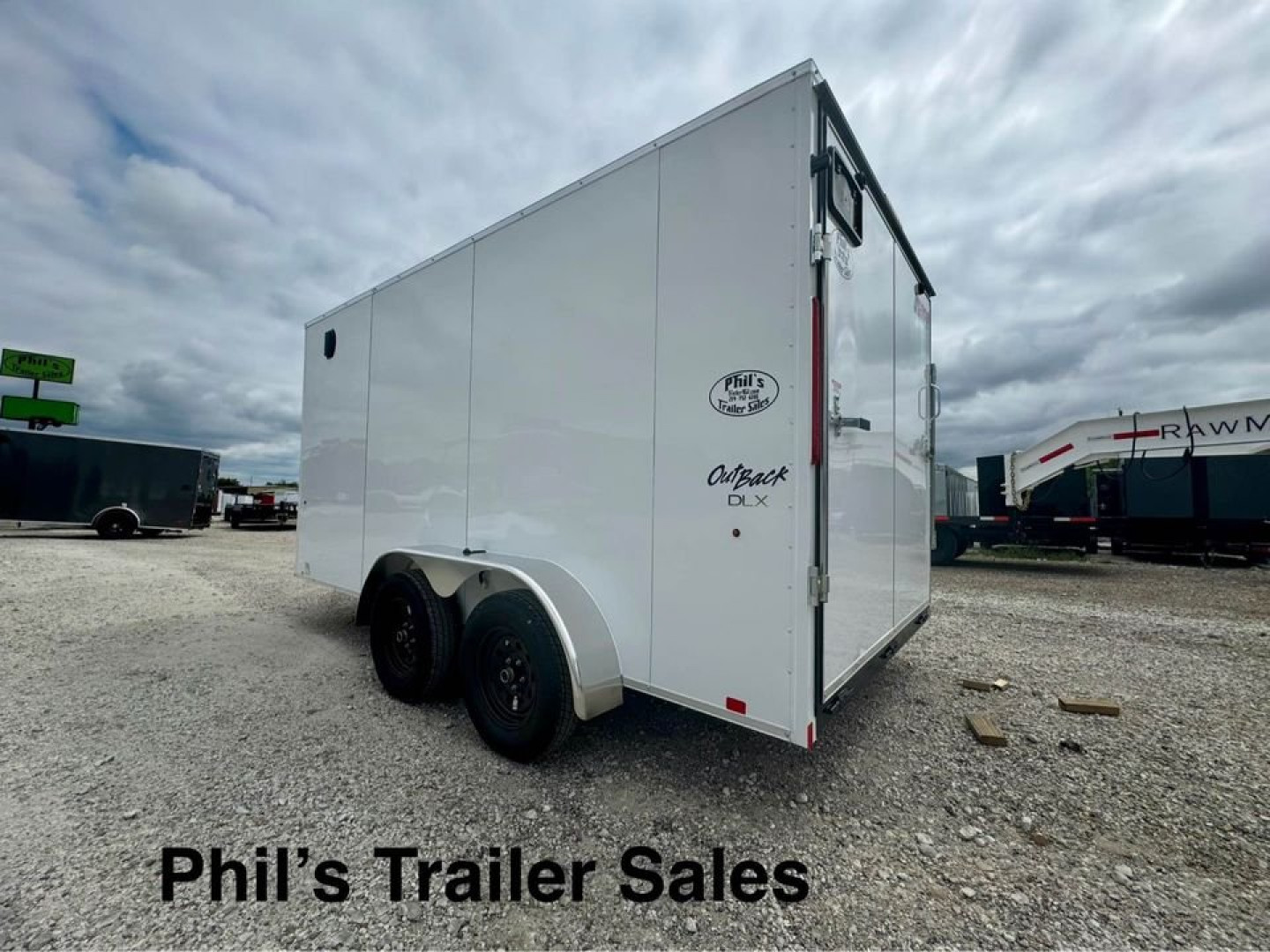 New 2025 Pace American 7X14 6'6'' INTERIOR Cargo / Enclosed Trailer SCREWLESS EXTERIOR