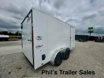 New 2025 Pace American 7X14 6'6'' INTERIOR Cargo / Enclosed Trailer SCREWLESS EXTERIOR