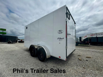 New 2025 Pace American 7X14 6'6'' INTERIOR Cargo / Enclosed Trailer SCREWLESS EXTERIOR